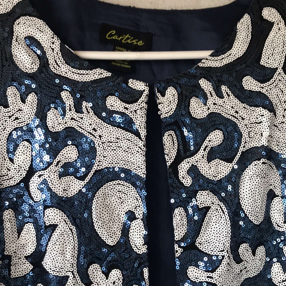 Cartise metallic sequins jacket - Picture 3 of 6